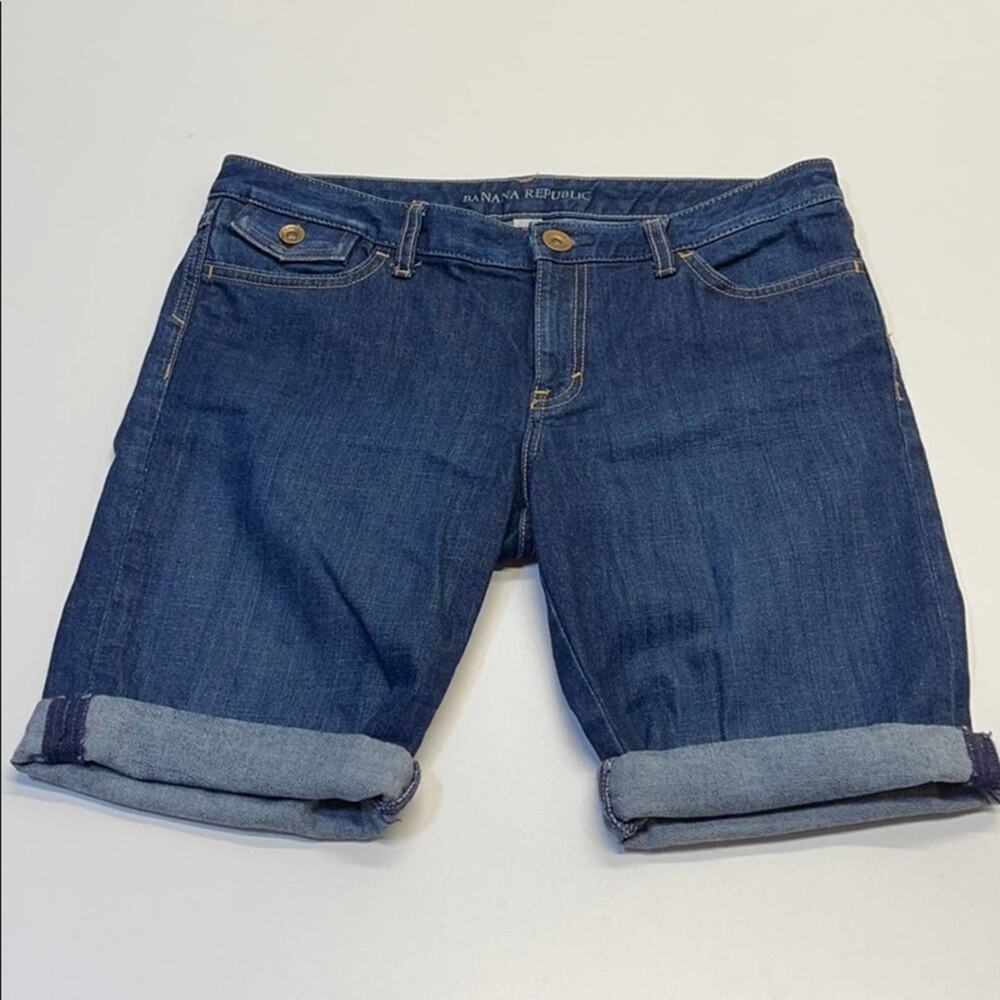 BANANA REPUBLIC Womens 29 R Blue Jean Shorts